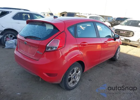 2015 Ford Fiesta Se из США, поврежденный, VIN 3FADP4EJ8FM171998